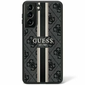 Guess case for Samsung Galaxy S23 Plus GUHCS23MP4RPSK black hardcase 4G Printed Stripe