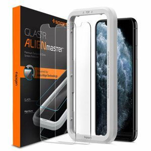 Spigen tempered glass Alm Glas.TR Slim 2-Pack for iPhone 11