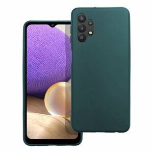 Puzdro Matt TPU Samsung Galaxy A32 5G - tmavo zelené