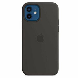 Puzdro Apple Magsafe MHL73ZM/A iPhone 12/12 Pro, silikónové - Black