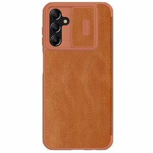 Nillkin Qin Book PRO Pouzdro pro Samsung Galaxy A14 4G Brown