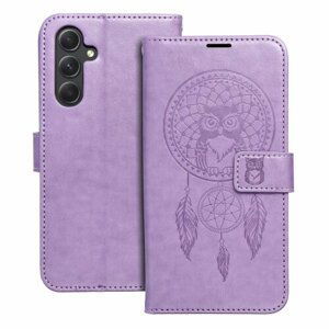 Puzdro Mezzo Book Samsung Galaxy A54 5G vzor dreamcatcher - fialové