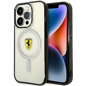 Ferrari case for iPhone 14 Pro Max 6,7" FEHMP14XURKT transparent hardcase Magsafe Transparent