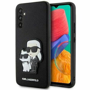 Karl Lagerfeld case for Samsung Galaxy A54 KLHCA54SANKCPK black hardcase Saffiano Karl&Choupette