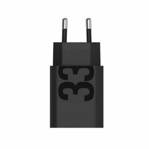 MC-332 Motorola USB-A 33W Cestovná nabíjačka Black (bulk)