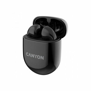 Canyon TWS-6, True Wireless slúchadlá v klasickom dizajne, čierne