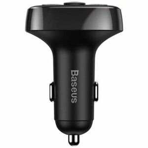 Baseus CCTM-01 2xUSB Car FM Transmitter, Čierny