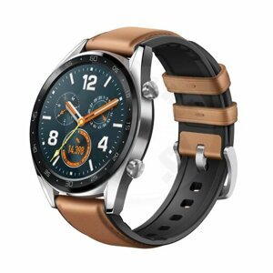 Huawei Watch GT FTN-B19 Strieborné so Zeleným Remienkom - Trieda C