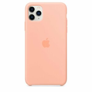 MY1H2ZM/A Apple Silikonový Kryt pro iPhone 11 Pro Max Grapefruit