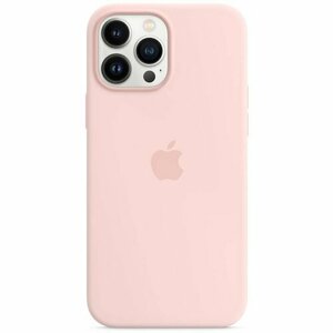 MM2R3ZM/A Apple Silikonový Kryt vč. Magsafe pro iPhone 13 Pro Max Chalk Pink (Pošk. Balení)