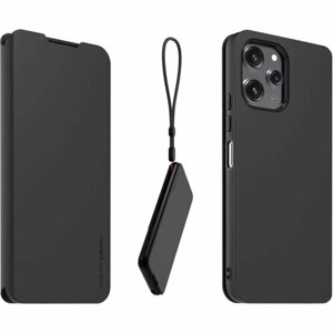 Made for Xiaomi Book Pouzdro s Poutkem pro Xiaomi Redmi 12 4G/5G Black