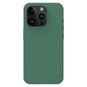 Nillkin Super Frosted PRO Magnetic Zadní Kryt pro Apple iPhone 15 Pro Deep Green