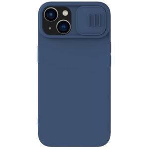 Nillkin CamShield Silky Silikonový Kryt pro Apple iPhone 15 Midnight Blue