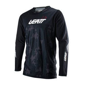 LEATT Motocross Jersey Moto 4.5 Enduro, Čierna M