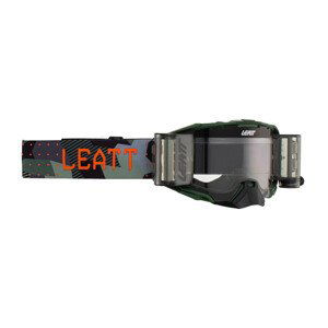 LEATT Motocross Brille Velocity 6.5 Roll-Off, Cactus Clear 83%