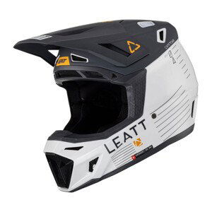 LEATT Motocross Helm Moto 8.5 V23 inkl. Brille, XS metallic