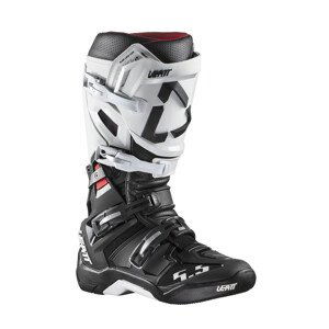 LEATT Stiefel Offroad GPX 5.5 FLEXLOCK, white-black