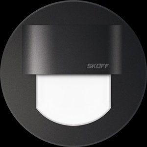 LED nástenné svietidlo Skoff Rueda mini čierna modrá IP20 ML-RMI-D-B