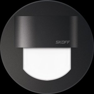 LED nástenné svietidlo Skoff Rueda mini Stick čierna studená IP20 ML-RMS-D-W