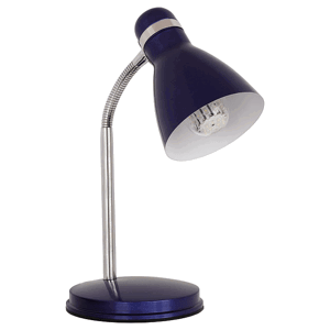 Stolná lampa Kanlux ZARA 07562 modrá