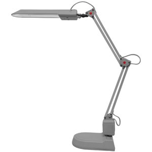 LED Stolná lampa Ecolite L50164-LED/STR strieborná