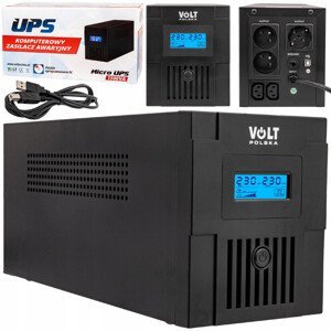 VOLT Núdzový zdroj UPS | On-line | 1500 VA 900 W