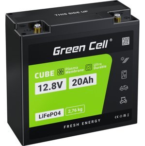 GREEN CELL Batéria LiFePO4 20Ah 12.8V 256Wh