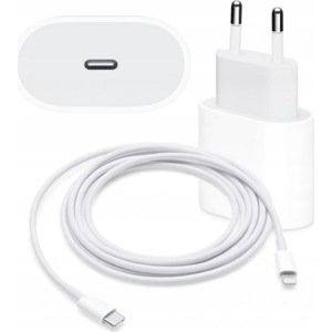 Emeru Nabíjačka pre Apple iPhone 12 Pro Max USB-C 20W Fast Charg + Kábel USB typ C - Apple Lightning