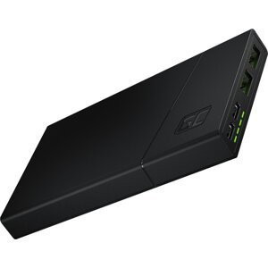 GREEN CELL Power Banka GC PowerPlay10S | 10000mAh |2x USB Ultra Charge a 2x USB-C PD 18W