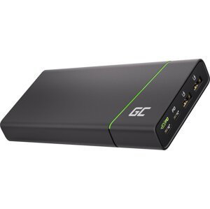 GREEN CELL Power Banka GC PowerPlay Ultra 26800mAh | 128W | 4-port pre notebook, MacBook, iPad, iPhone, Nintendo Switch a ďalšie