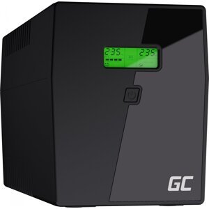 GREEN CELL Záložný zdroj  UPS s LCD obrazovkou1500VA 900W Power Proof
