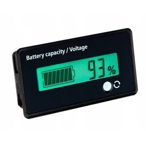 Externý LCD displej pre batérie LiFePO4 12V
