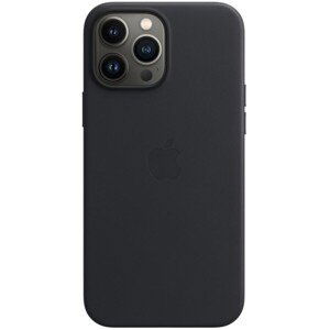 Apple kožený kryt s MagSafe na iPhone 13 Pro Max temne atramentový