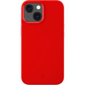 CellularLine SENSATION ochranný silikónový kryt Apple iPhone 13 Mini červený