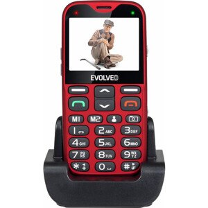 EVOLVEO EasyPhone XG červený