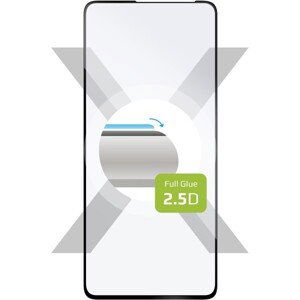 Ochranné tvrdené sklo FIXED Full-Cover pre Samsung Galaxy M53 5G, lepenie cez celý displej, čierne