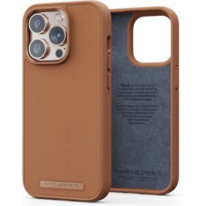 NJORD Genuine Leather Case iPhone 14 Pro Cognac