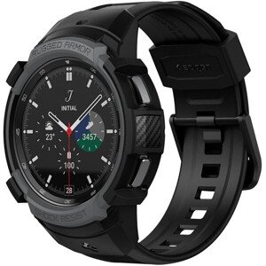 Spigen Rugged Armor Pro kryt Samsung Galaxy Watch 4 Classic 46mm sivý