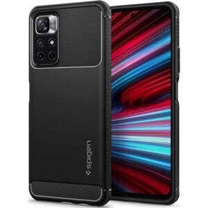 Spigen Rugged Armor kryt Xiaomi Redmi Note 11T 5G/11 5G/POCO M4 Pro 5G čierny