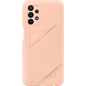 Samsung Back Cover with Card Pocket A23 5G, Peach