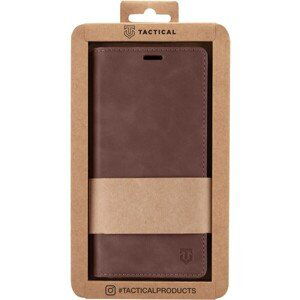 Tactical Xproof PU Kožené Book púzdro Poco F4/F4 5G Mud Brown