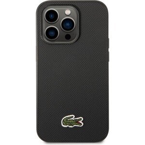 Lacoste Iconic Petit Pique Logo kryt iPhone 14 Pro Max čierny