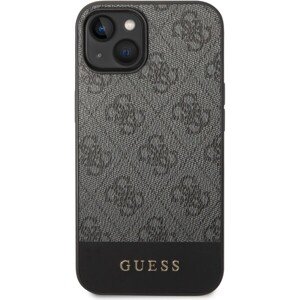 Guess 4G Stripe Zadný Kryt pre iPhone 14 Max Grey