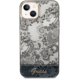 Guess PC/TPU Toile De Jouy Zadný Kryt pre iPhone 14 Max Grey