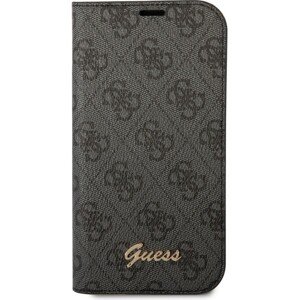 Guess PC/TPU 4G Metal Camera Outline Book Puzdro pre iPhone 14 Max Black