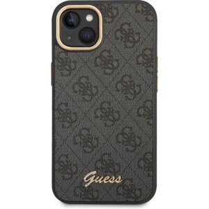 Guess PC/TPU 4G Metal Camera Outline Zadný Kryt pre iPhone 14 Max Black