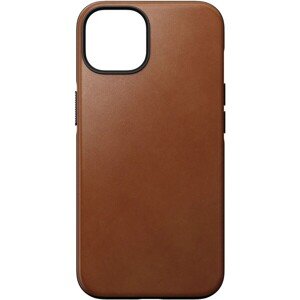 Nomad Modern Leather MagSafe Case, english tan- iPhone 14