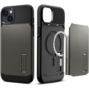 Spigen Slim Armor Mag, gunmetal - iPhone 14