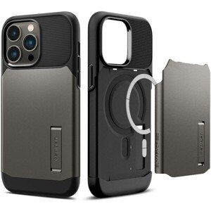 Spigen Slim Armor Mag iPhone 14 Pro Max šedý