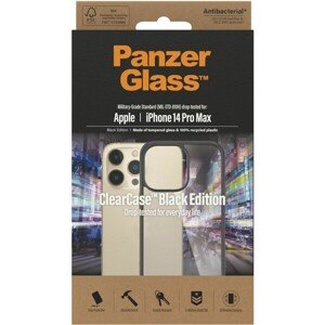 PanzerGlass™ ClearCase Apple iPhone 14 Pro Max (Black edition)